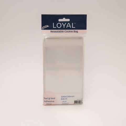 Loyal Resealable Cookie Bags 100x150mm