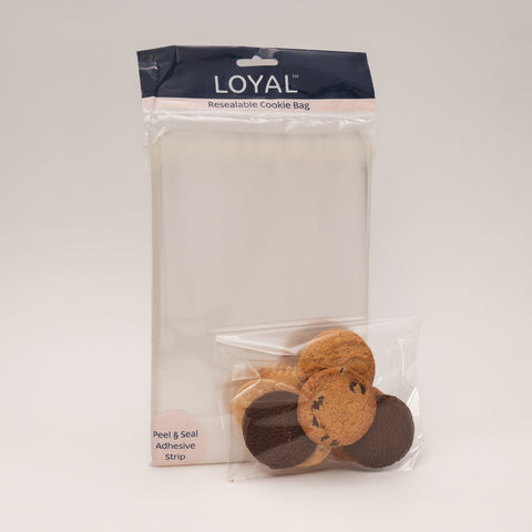 Loyal Resealable Cookie Bags 100x150mm