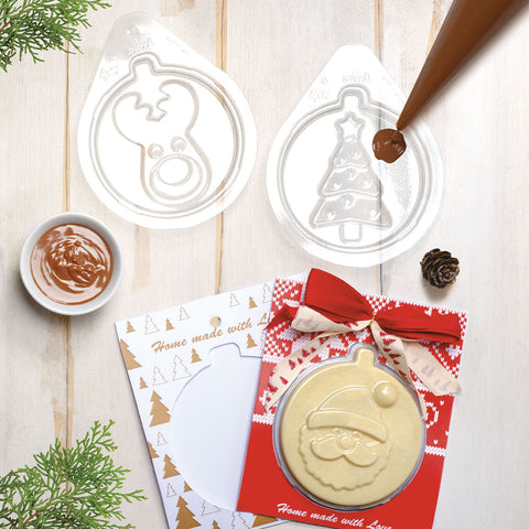 Christmas Card Chocolate Mould