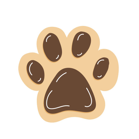 Paw Print Cookie Cutter
