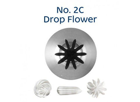 Loyal Piping Tip No 2C Drop Flower