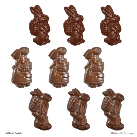 Easter Chocolate Mould Rabbits 6.5cm