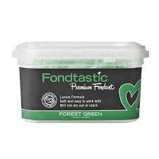 Fondtastic Premium Fondant Forest Green 250g