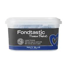 Fondtastic Premium Fondant Navy Blue 250g