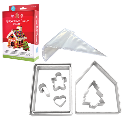 Gingerbread House Cutter Bake Set