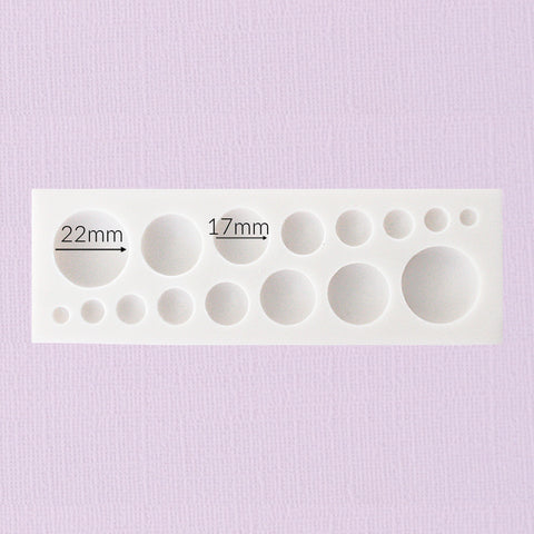 CIU Silicone Mould Half Sphere 16pc