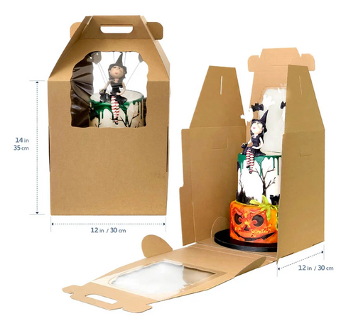 Cake Box Heavy Duty + Handle 12x12x14
