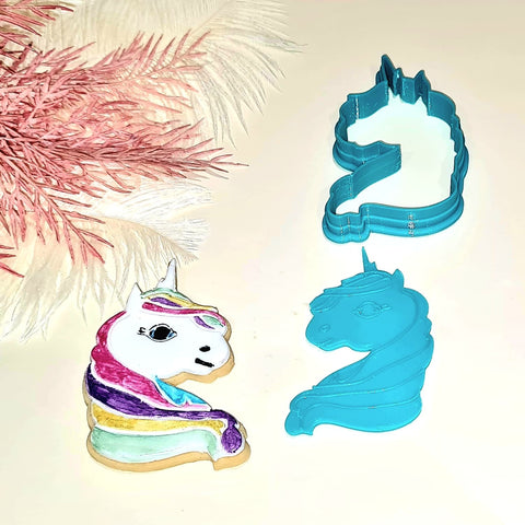 Queenie Cookie Cutters - Unicorn Cutter & Embosser