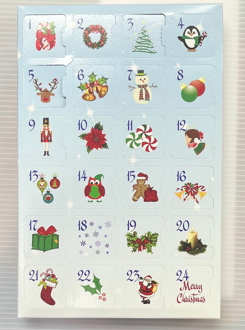 Christmas Advent Calender - Blue