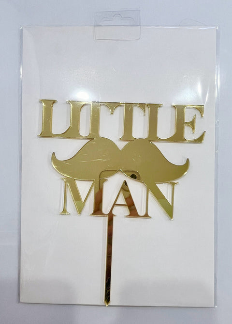 Little Man Cake Topper