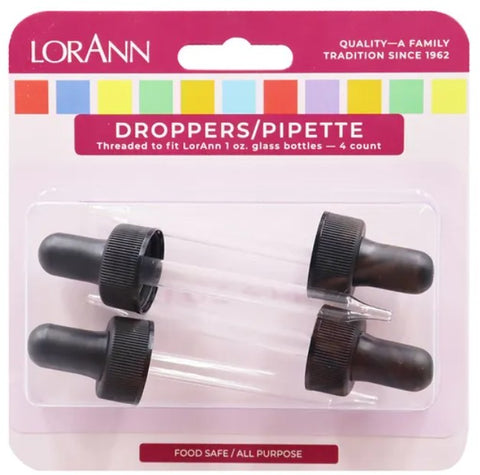 LorAnn Oils Dram Dropper 4 Pack