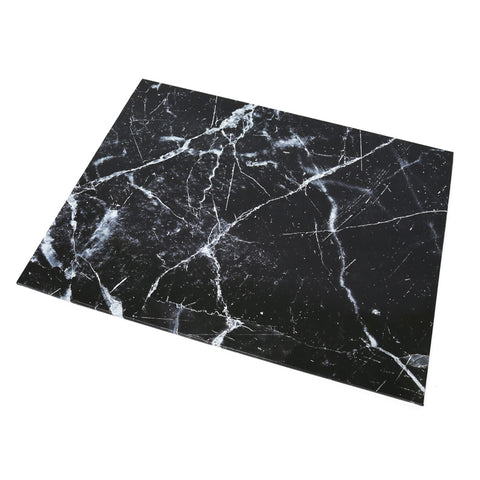 Masonite Cake Board Rectangle 45x35cm Black Marble