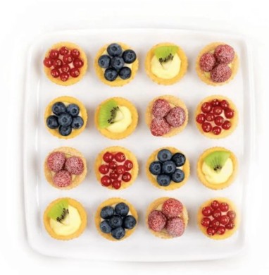 Mastrad Paris Premium Silicone Mini Tartelettes 15 Cavity