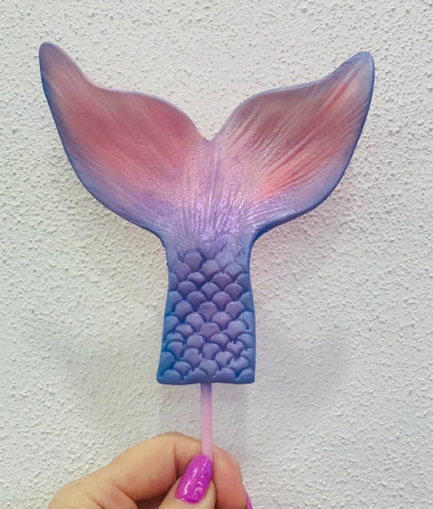 Edible Mermaid Tail Cake Topper