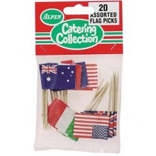 Flag Picks mixed 20pk