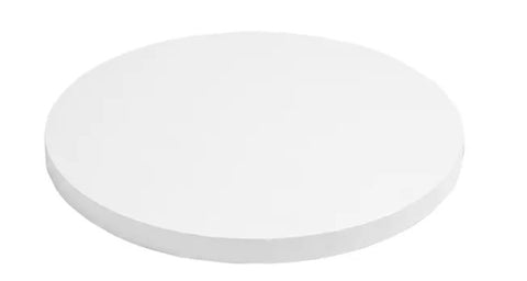 Cake Board 12mm Thick Round Mondo White 10"