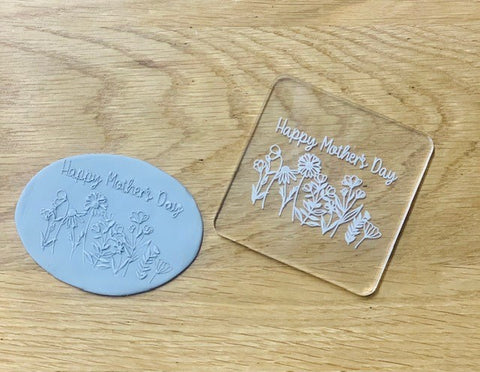 Debosser - Happy Mothers Day (Flowers)