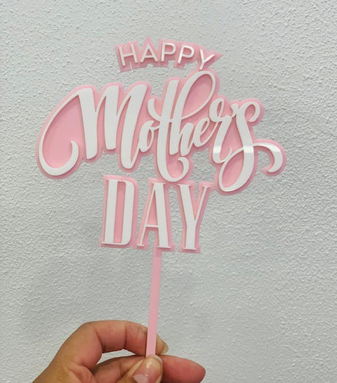 Acrylic - Happy Mothers Day design 1