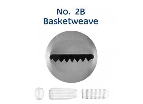 No 2B Basketweave Piping Tip