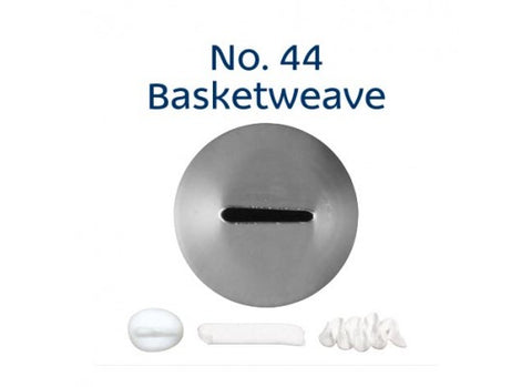 No 44 Basketweave Piping Tip