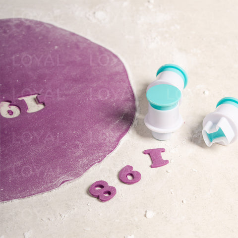 Number Plunger Cutter Set 0-9