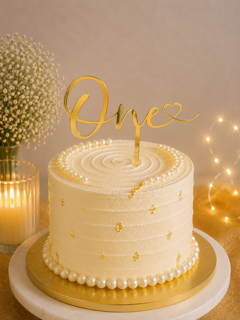 Acrylic - One Gold