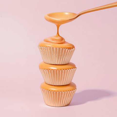 Papyrus & Co Fine Foil Baking Cups 50 PackSoft Gold 50mm