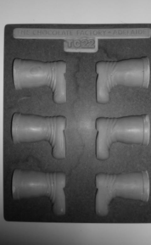 Santa Boots Chocolate Mould