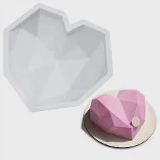 Silicone Mould - Heart Diamond Shape
