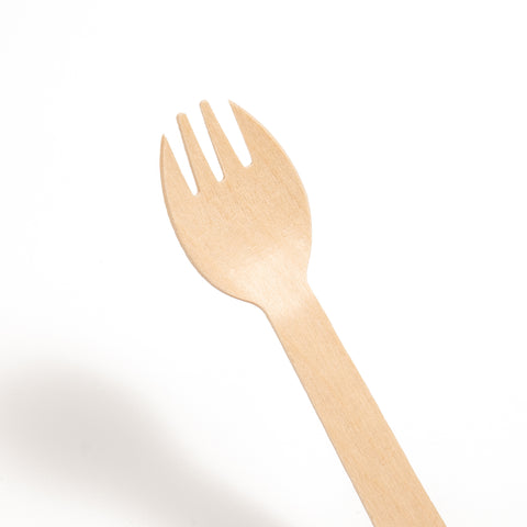 Compostable Wooden Sporks 50pk