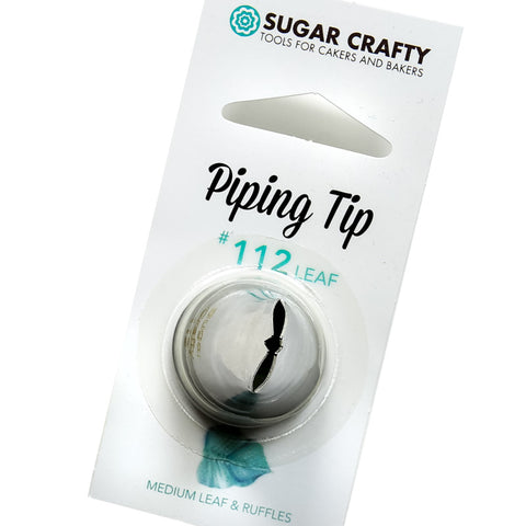 Sugar crafty Leaf Piping Tip #112