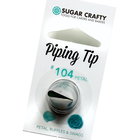 Sugar crafty Petal Piping Tip #104