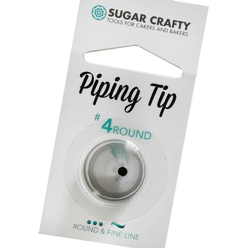Sugar crafty Piping Tip #4 Fine Round Tip