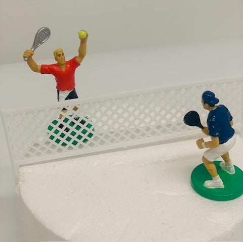 Plastic Tennis Male Cake Kit