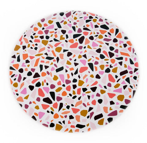Masonite Cake Board Round Terrazzo 14"