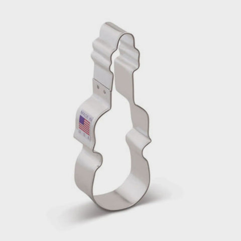 Violin Cookie Cutter - Tin