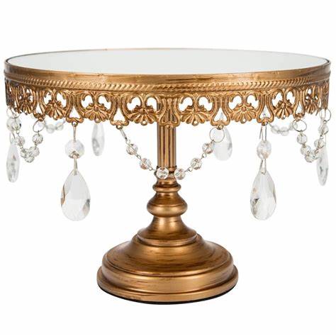 Amalfi Cake Stand Gold For Hire