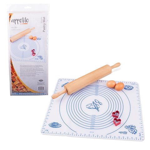 Appetito: Silicone Rolling Mat 50cm x 40cm