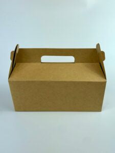 Dessert Box with Handle 24x10x18(H)cm Size 4. 25pk
