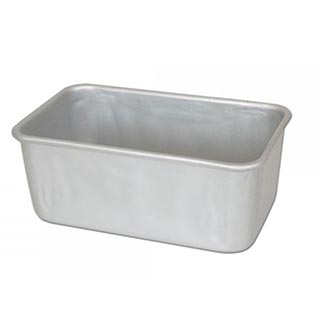 Bread Pan Deep Tin Aluminum - Various Sizes