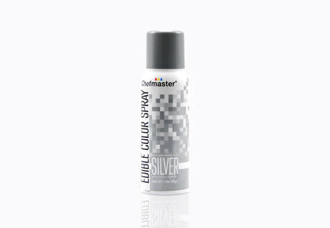 Chefmaster: Edible Colour Spray 42g Silver