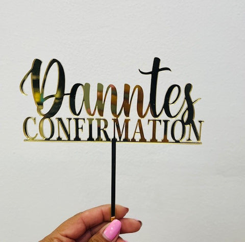 Custom Acrylic Toppers Starting from $43.90 -