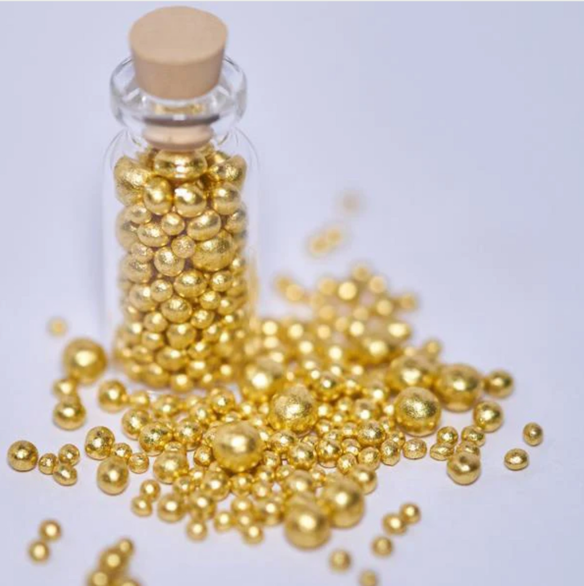 Original Artisan Gold - Gold Leaf Arazan Sugar Pearls - 2.5g ...
