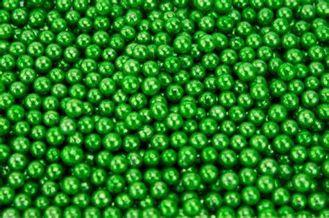 Bedazzled - Cachous 4mm 100g Metallic Green - | Cake Deco Supplies