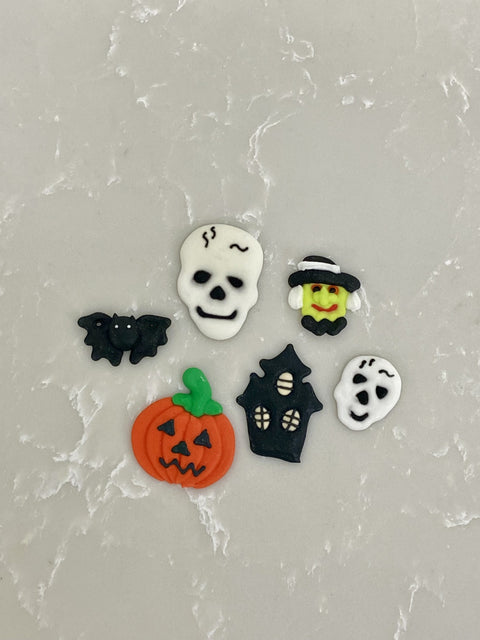 Halloween Assorted Sugar Toppers