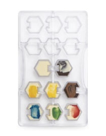 Hexagon Interlocking Chocolate Mould