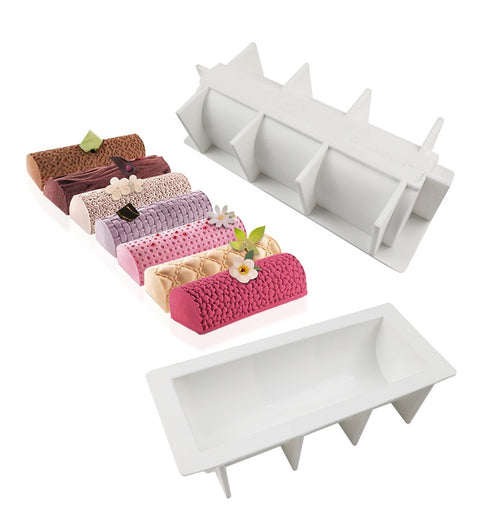 Log Silicone Mould 25x8.5x7cm