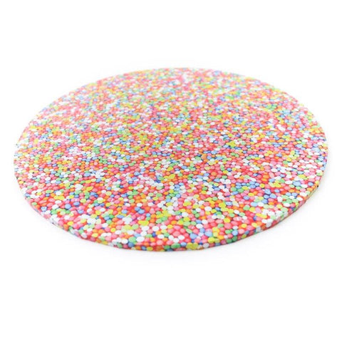 Masonite Cake Board 12" Round Sprinkles