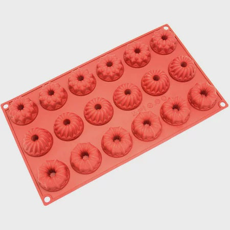 Silicone Mould - Mini Mixed Bundt