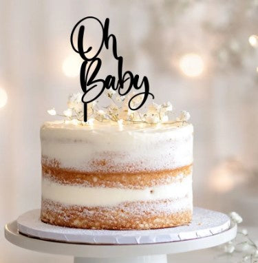 Acrylic - Oh Baby Topper